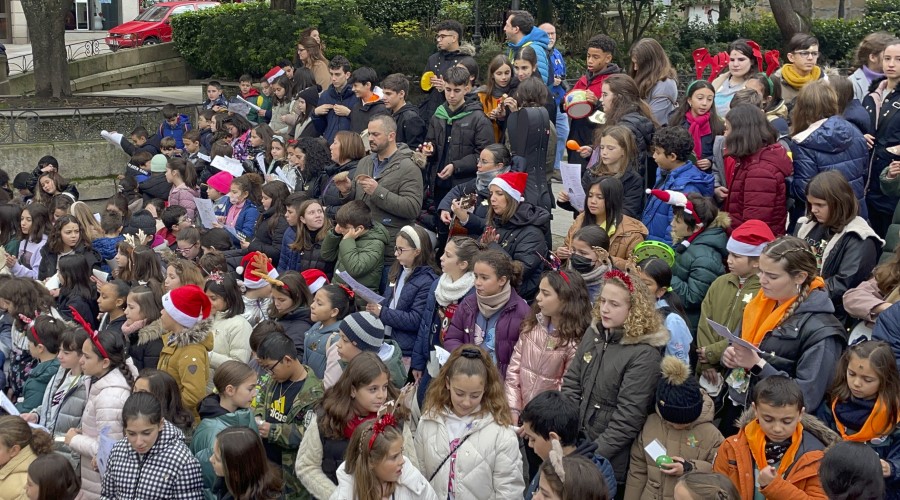 Un grupo de niños españoles sembradores de estrellas de Infancia Misionera. /Crédito: Obras Misionales Pontificias España